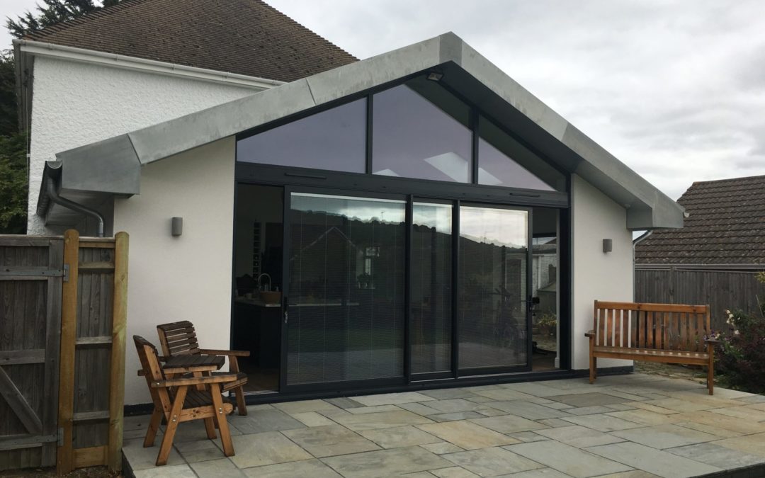 Kitchen Extension to Detached property in Wannock, Sussex