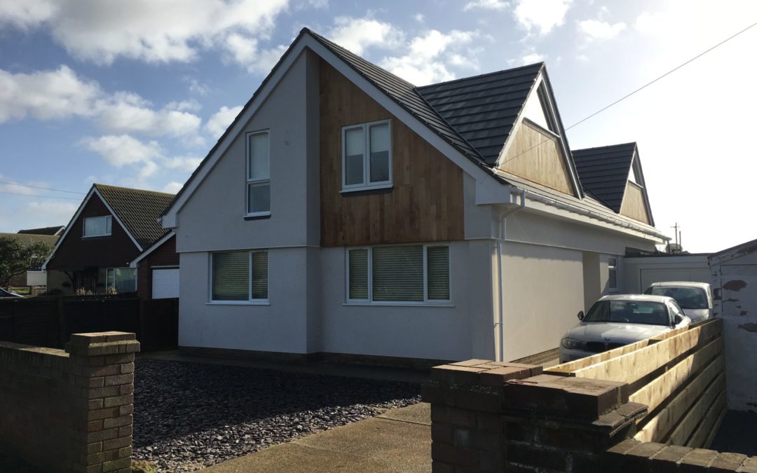 Transformation of a 3 Bedroom Bungalow to Two Storey 5 Bedroom Family Home in Peacehaven